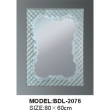 5mm Dicke Silber Glas Badezimmer Spiegel (BDL-2076)